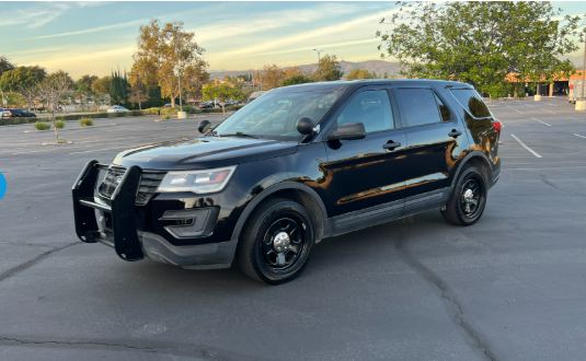 Used police interceptor SUV for sale
